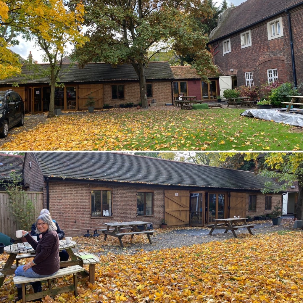 CABAHS volunteers, Charlton House gardens, October 2020