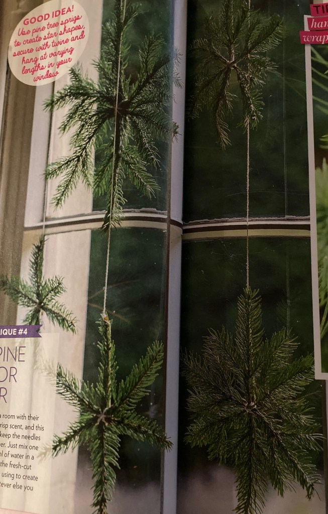 Homemade Christmas decorations