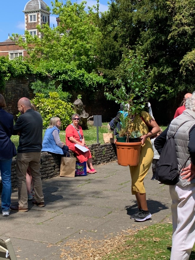 Plant sale and community day in Charlton House gardens, May 2021