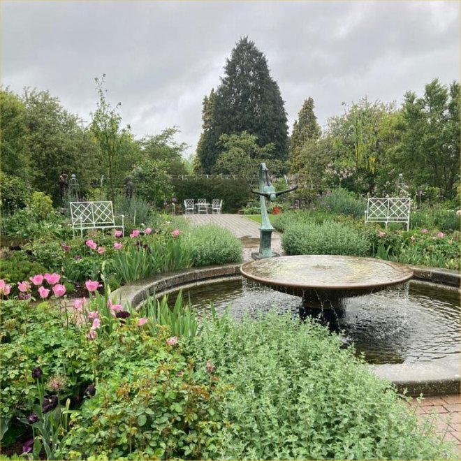 RHS Wisley Cottage Garden May 2022