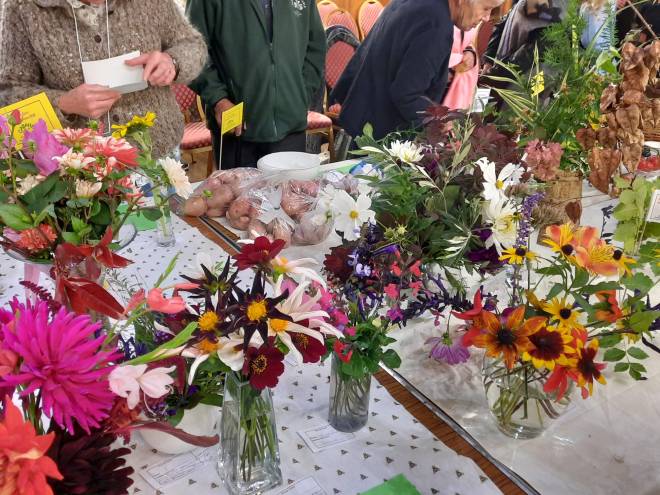 Classes 1 & 3 Vase of flowers or foliage