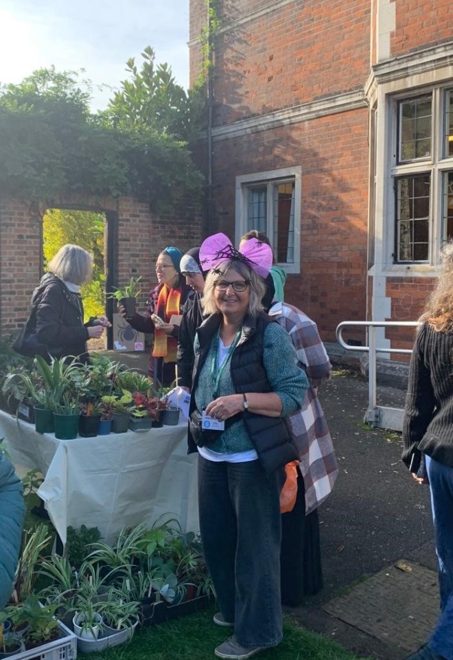 Sales going well at CABAHS plant stall