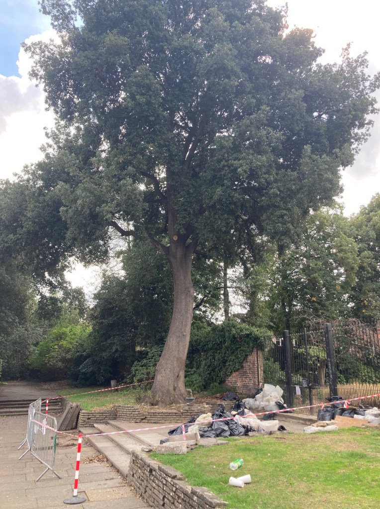 Repairing the Long Border gates