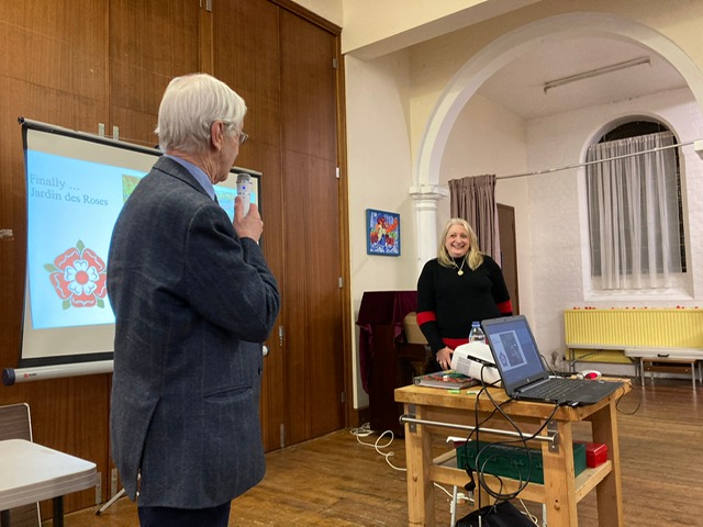 President introducing speaker