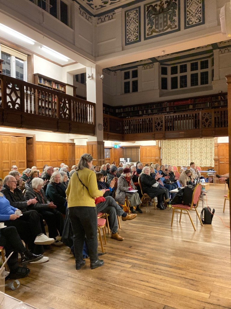 Audience at January 2024 Talk