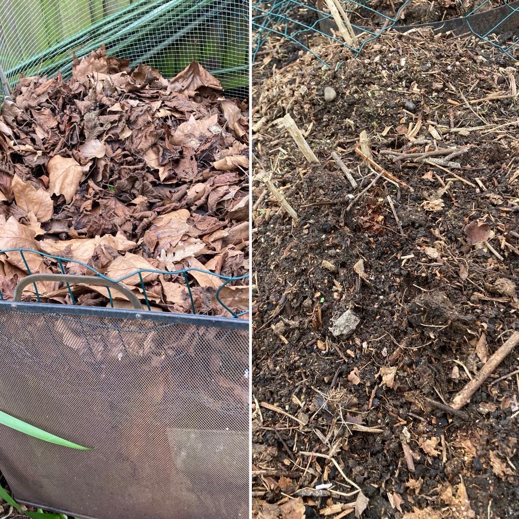 Mulch with leafmould
