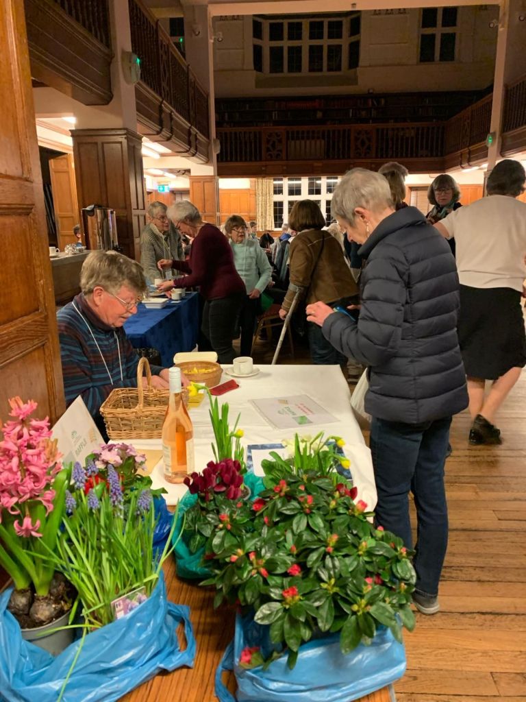 Terry selling Raffle Tickets February 2024