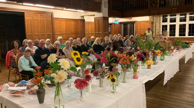 Whole table of entries, Autumn Show 2024