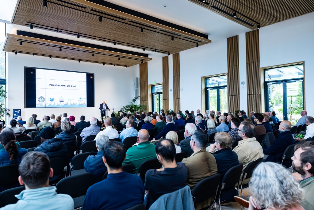 Ciaran mcCrickard photo of awards ceremony
