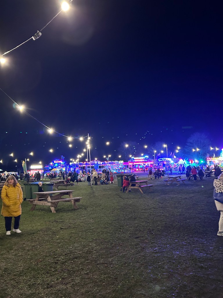 Eating area and Fair