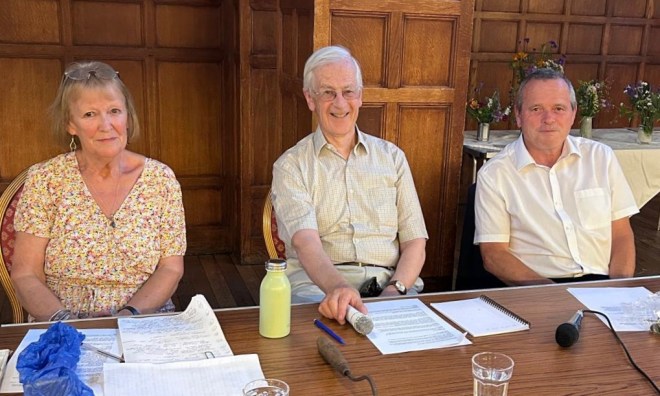 Our 'Amateur Gardeners' Question Time' panel, June 2025
