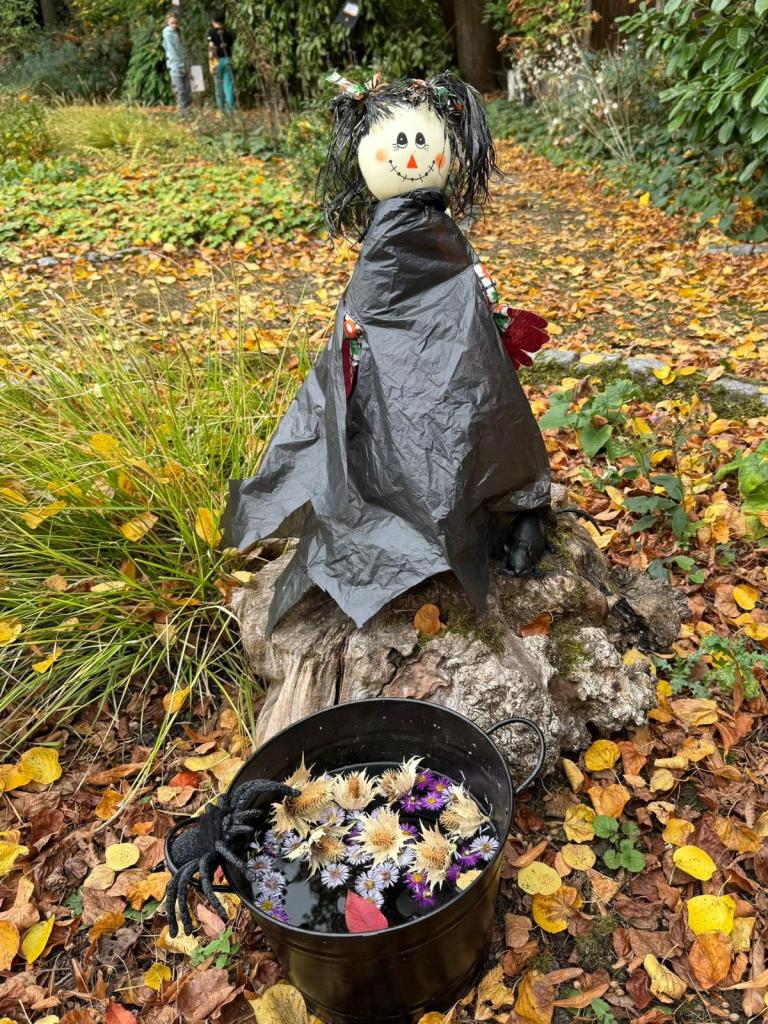 Witches to find at the Ghosts in the Gardens Trail Horn Fair 2025