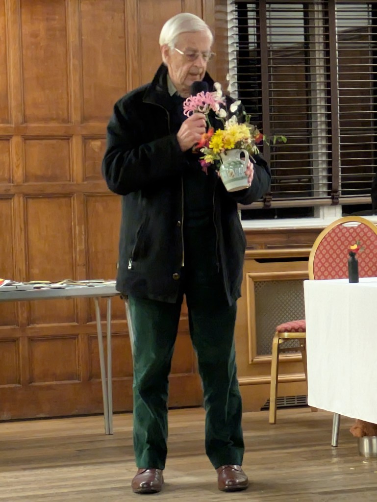 Sir Nicolas Bevan announces his choice for 'Best on the Table' CABAHS, November 2025