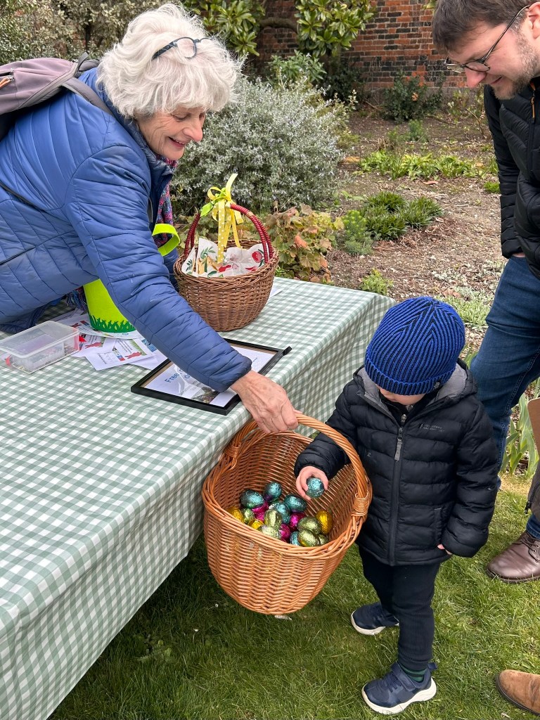 Giving out the prizes