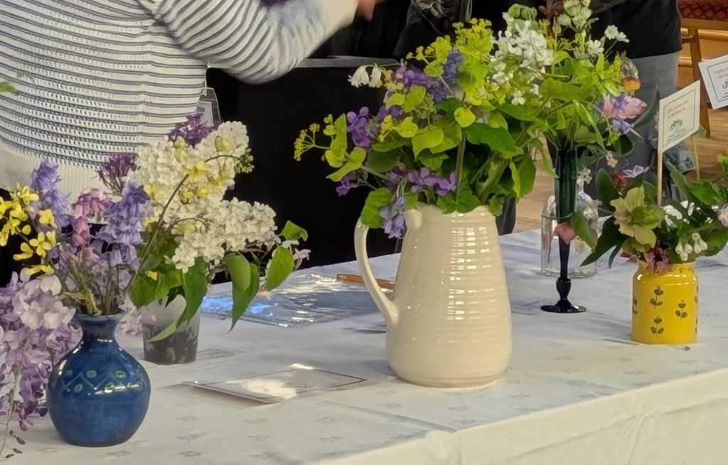 Class 6: A vase of mixed spring flowers CABAHS Spring Show 2026