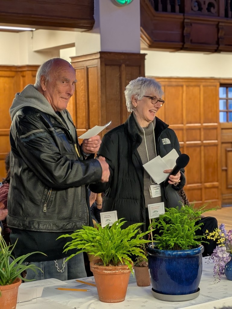 Vija receiving one of her two 'Best in Class' awards from John Hughes CABAHS Spring Show 2026