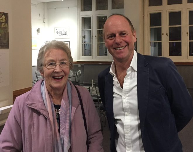Jillian Smith with Joe Swift at Blackheath Hall, 2016