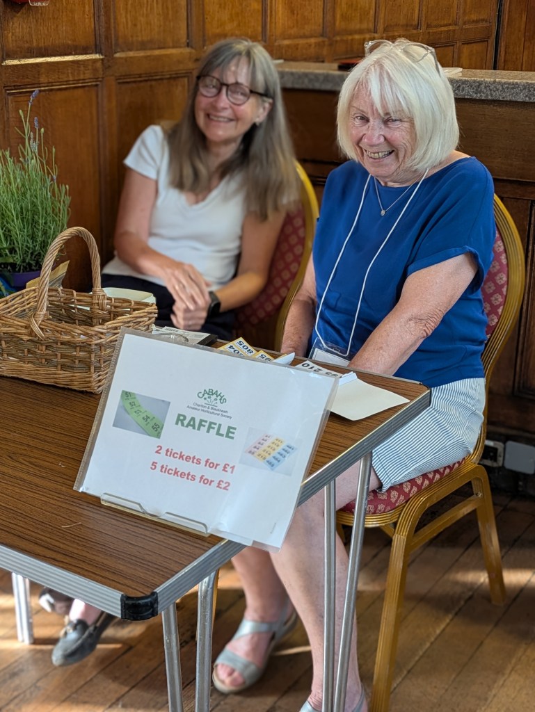 Smiles at the raffle, CABAHS July 2026