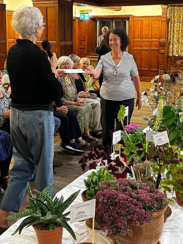 Class 16: Potato competition winner Susan CABAHS Autumn Show 2026