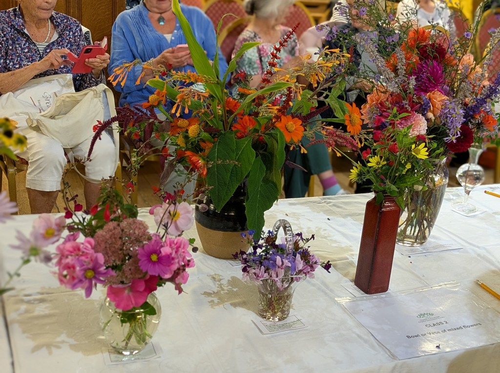 Class 2: Bowl or vase of mixed flowers CABAHS Autumn Show 2026