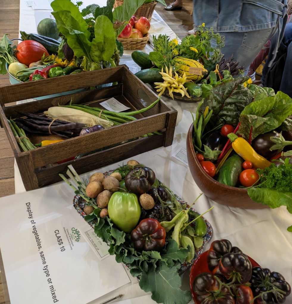 Class 10: Display of vegetables, same type or mixed CABAHS Autumn Show 2026