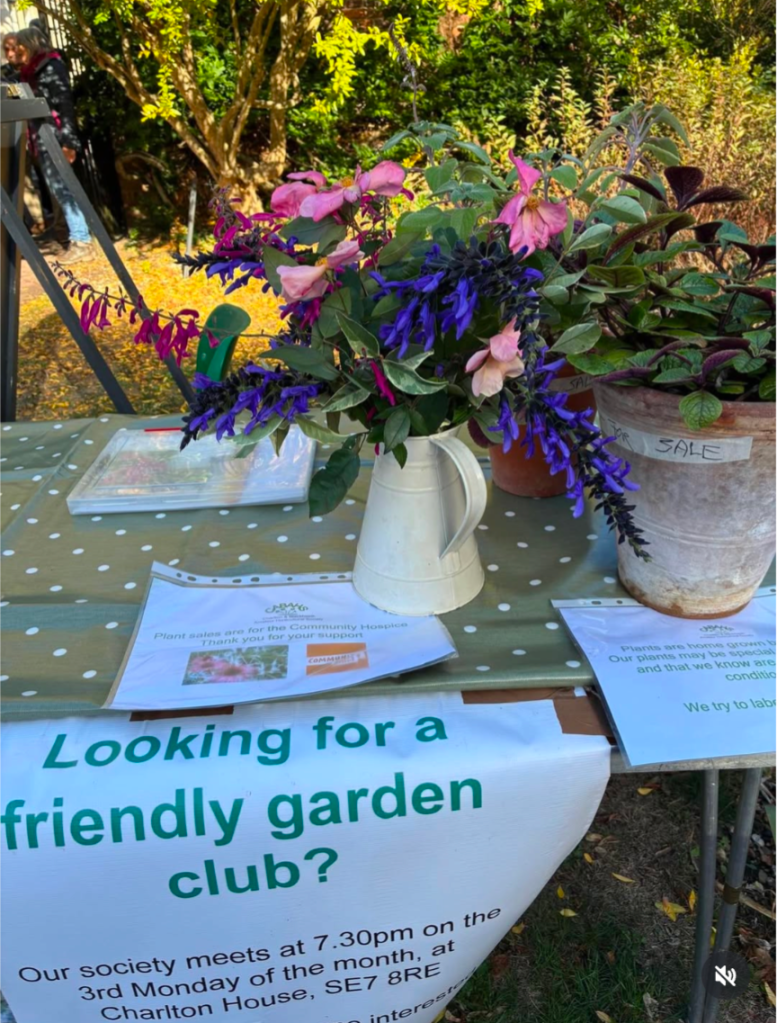 Membership table at the Horn Fair, October 2026
