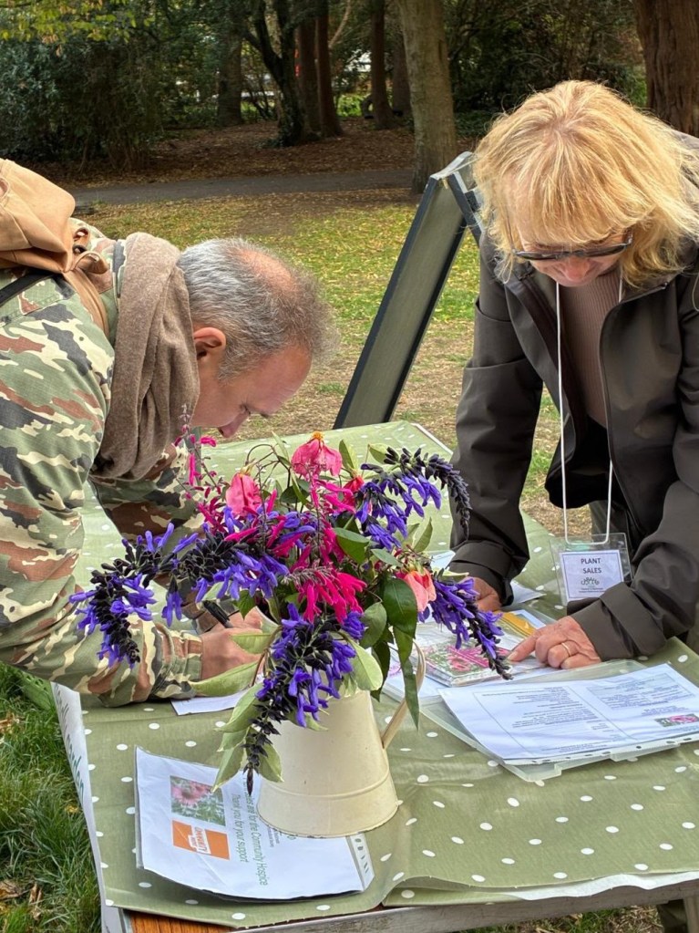 Membership table at the Horn Fair, October 2026